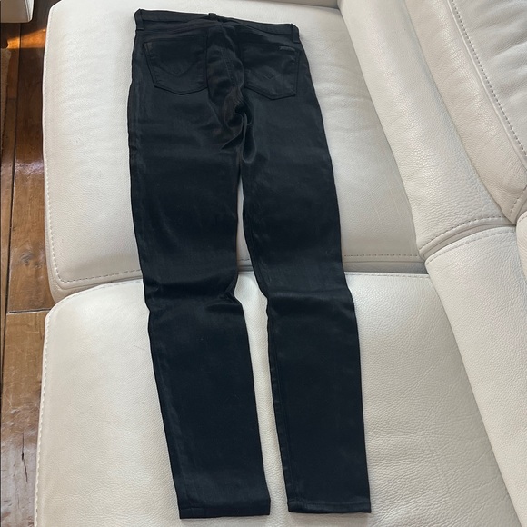 Hudson black wax coated skinny jeans - Picture 5 of 11